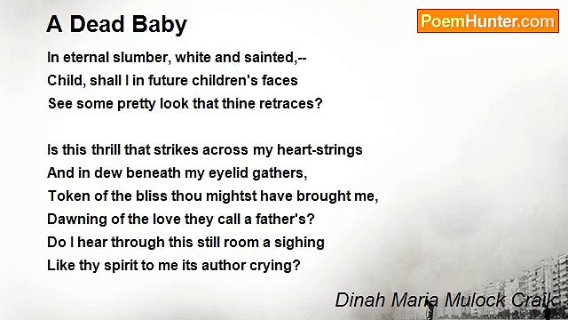 Dinah Maria Mulock Craik - A Dead Baby