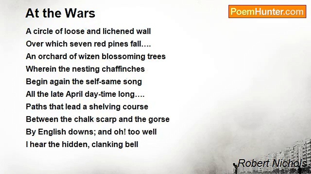 Robert Nichols - At the Wars