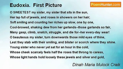 Dinah Maria Mulock Craik - Eudoxia.  First Picture