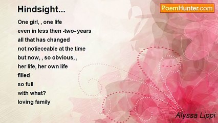 Alyssa Lippi - Hindsight...