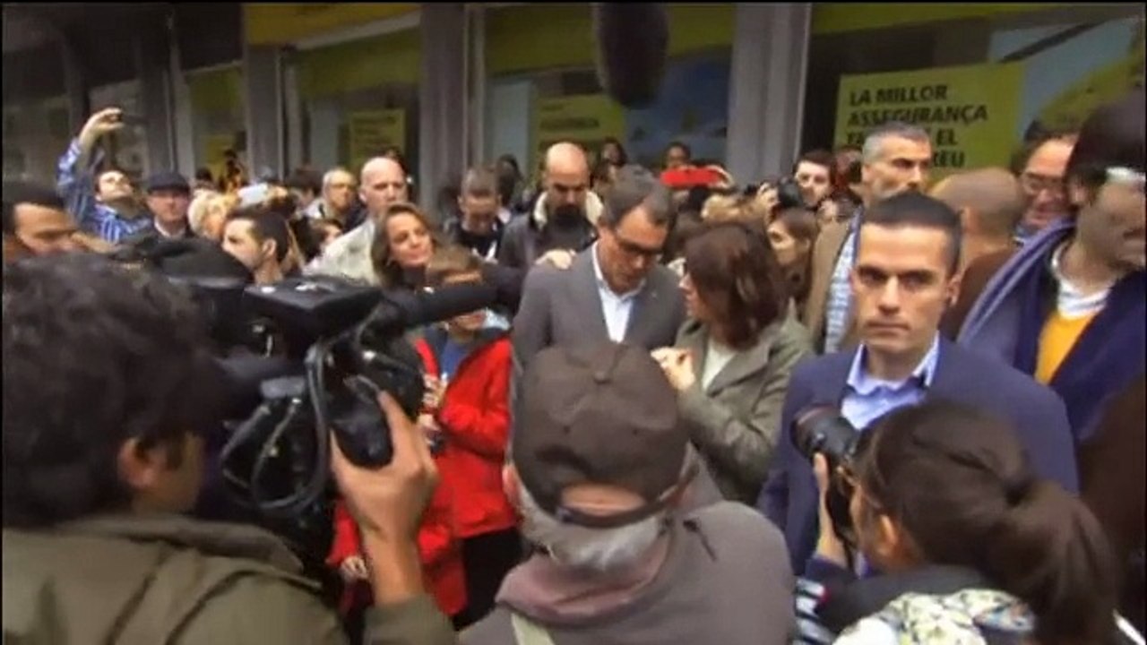 TV3 - Especial 9N: La votació - Entrevista d'Ariadna Oltra a Artur Mas