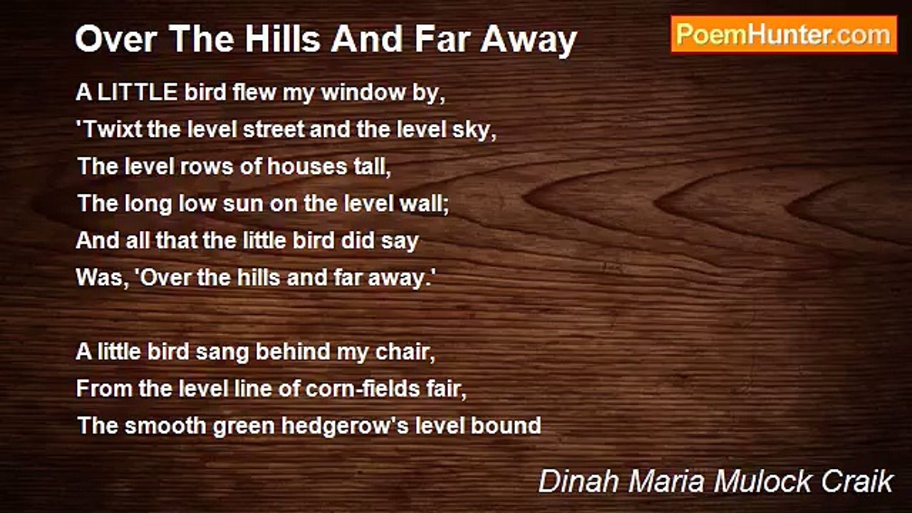 Dinah Maria Mulock Craik - Over The Hills And Far Away