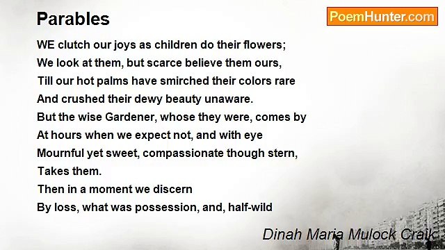 Dinah Maria Mulock Craik - Parables