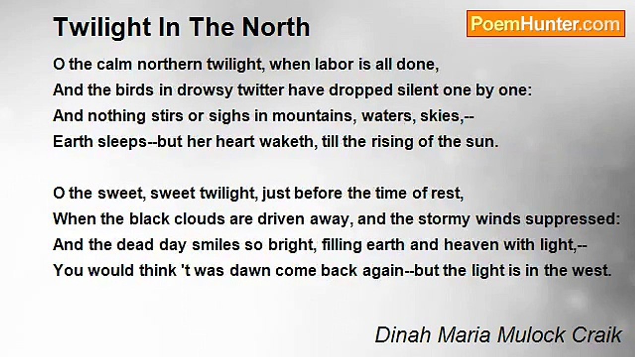 Dinah Maria Mulock Craik - Twilight In The North
