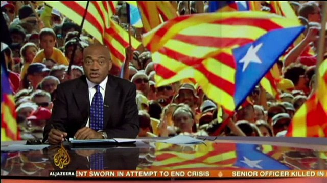 TV3 - Notícies 3/24 - Ressò internacional del 9-N