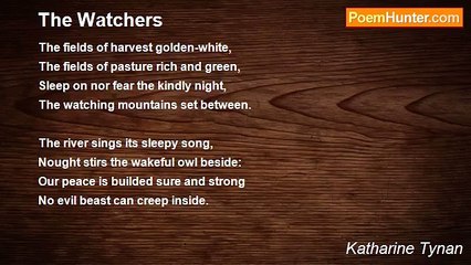 Katharine Tynan - The Watchers
