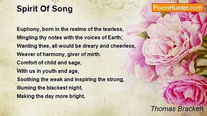 Thomas Bracken - Spirit Of Song