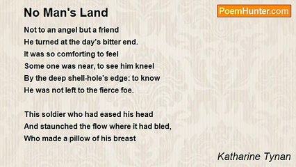 Katharine Tynan - No Man's Land