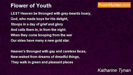 Katharine Tynan - Flower of Youth