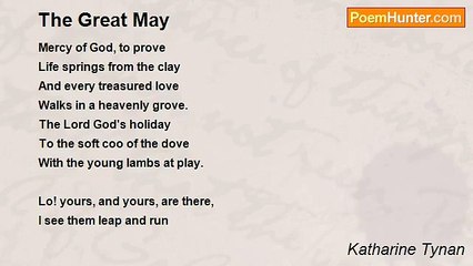 Katharine Tynan - The Great May