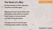 Katharine Tynan - The Heart of a Boy