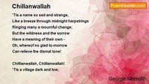 George Meredith - Chillanwallah