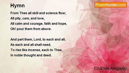 Charles Kingsley - Hymn