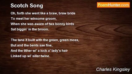 Charles Kingsley - Scotch Song