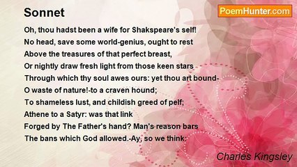 Charles Kingsley - Sonnet