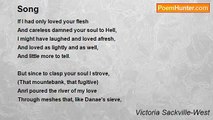 Victoria Sackville-West - Song