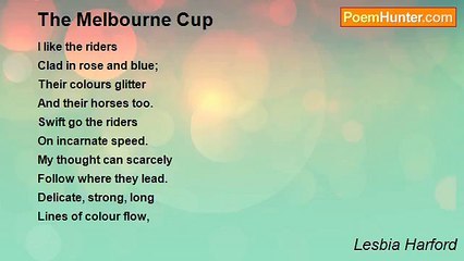 Lesbia Harford's Poem 'The Melbourne Cup' 🐎: A Vivid Celebration of Race Day and Riders' Glory