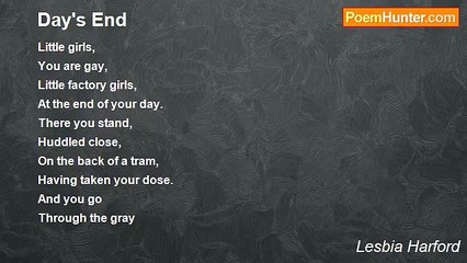 Lesbia Harford - Day's End