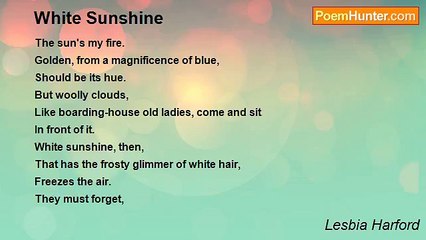 Lesbia Harford - White Sunshine