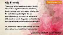 Caroline Elizabeth Sarah Norton - Old Friends