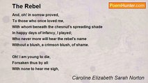 Caroline Elizabeth Sarah Norton - The Rebel