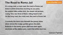 Vance Palmer - The Road to Roma Jail