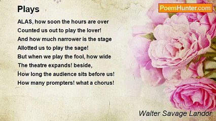 Walter Savage Landor - Plays
