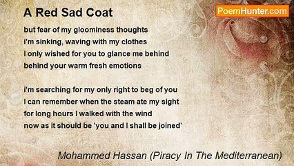 Mohammed Hassan (Piracy In The Mediterranean) - A Red Sad Coat