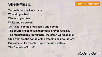 Roderic Quinn - Shell-Music