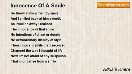Vidushi Khera - Innocence Of A Smile