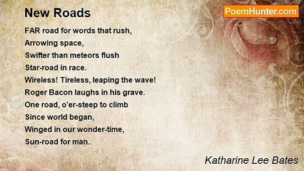Katharine Lee Bates - New Roads