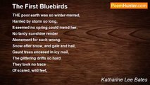 Katharine Lee Bates - The First Bluebirds