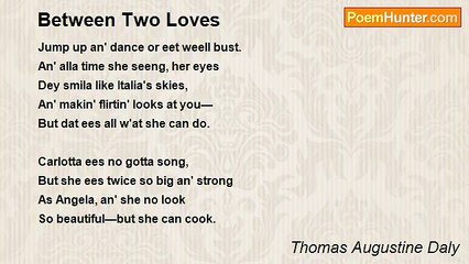 Thomas Augustine Daly - Between Two Loves