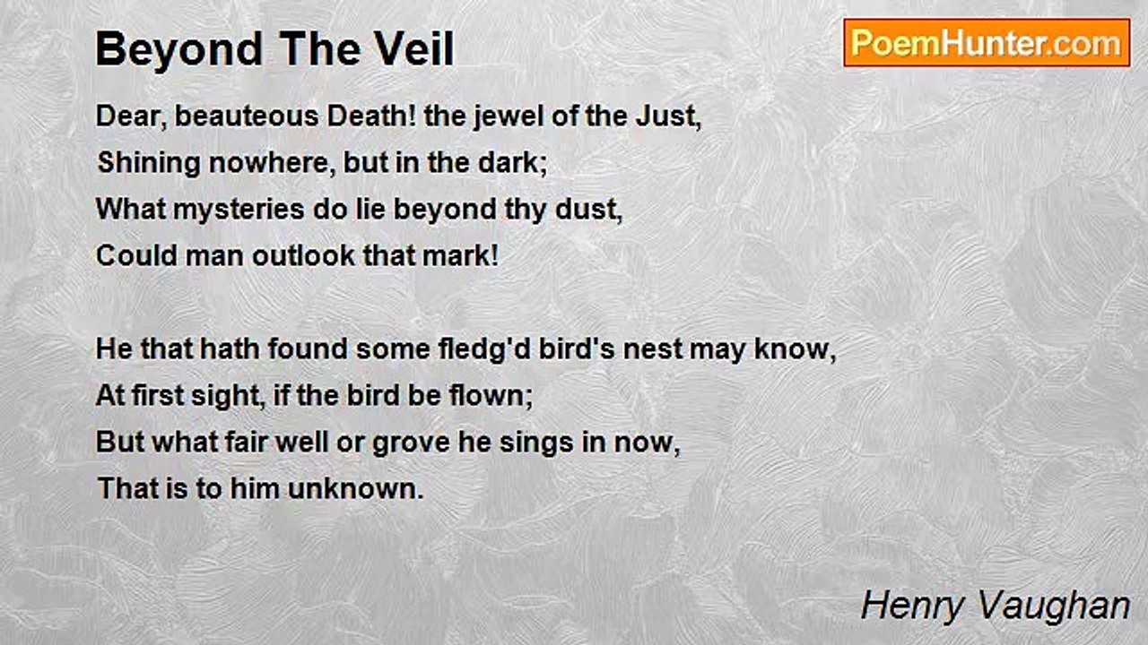 Henry Vaughan - Beyond The Veil
