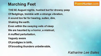 Katharine Lee Bates - Marching Feet