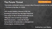 Katharine Lee Bates - The Purple Thread