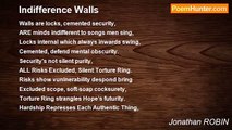 Jonathan ROBIN - Indifference Walls
