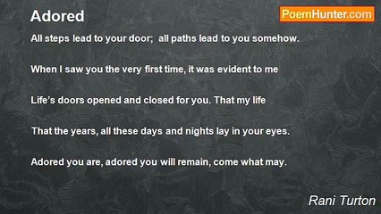 Rani Turton - Adored