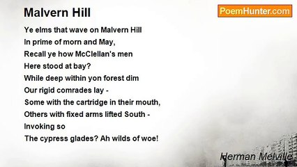 Herman Melville - Malvern Hill
