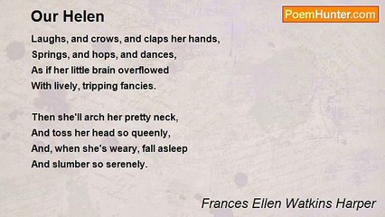 Frances Ellen Watkins Harper - Our Helen