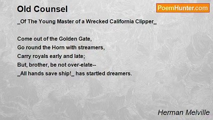 Herman Melville - Old Counsel
