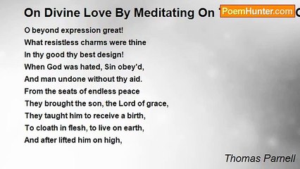 Thomas Parnell - On Divine Love By Meditating On The Wounds Of Christ