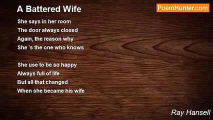Ray Hansell - A Battered Wife