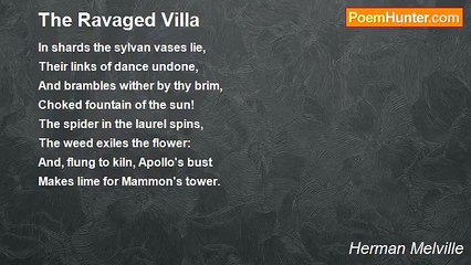 Herman Melville - The Ravaged Villa