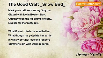 Herman Melville - The Good Craft _Snow Bird_