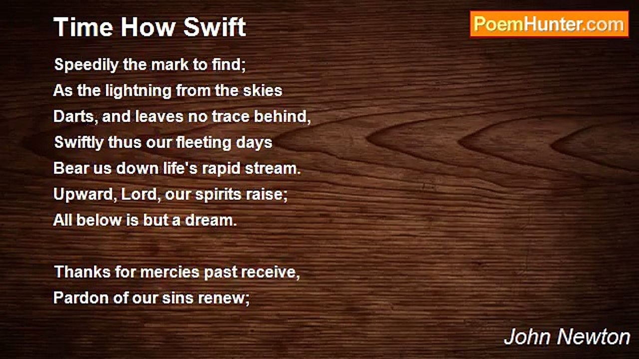 John Newton - Time How Swift