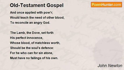 John Newton - Old-Testament Gospel