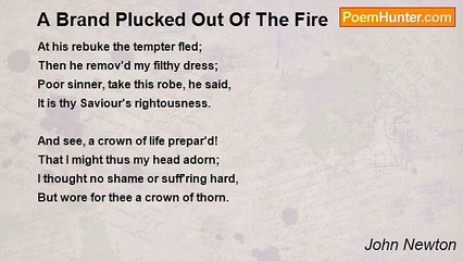 John Newton - A Brand Plucked Out Of The Fire