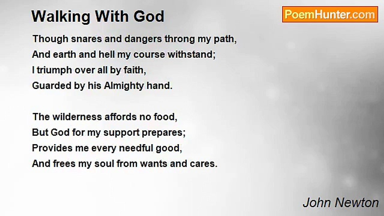 John Newton - Walking With God