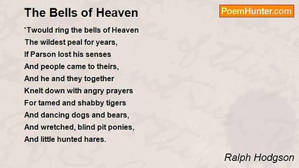 Ralph Hodgson - The Bells of Heaven